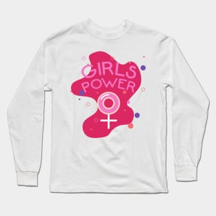 Girl Power: Empowered and Unstoppable Long Sleeve T-Shirt